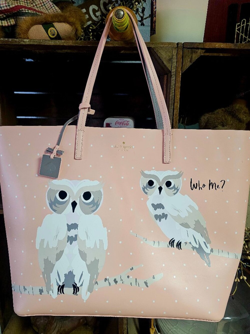 Kate spade owl tote